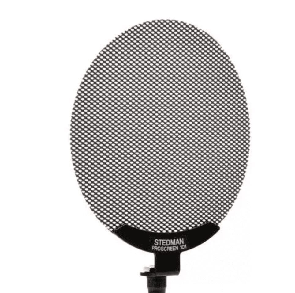 Mesh metal pop filter