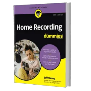 Home Recording For Dummies book
